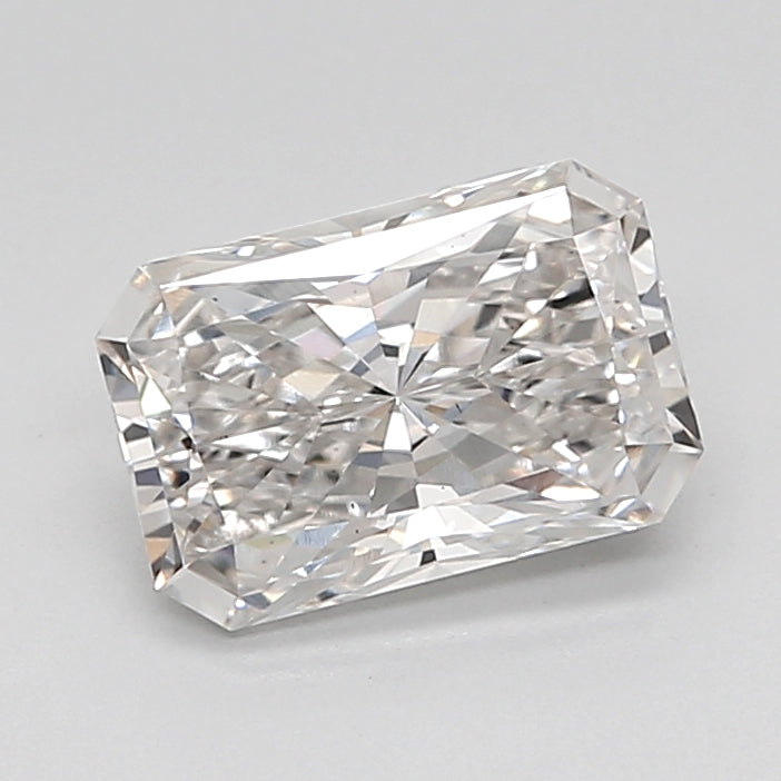 1.54 Carat Radiant Shaped, Ideal Cut, F Color, VS1 Clarity, IGI Certified Lab Grown Diamond