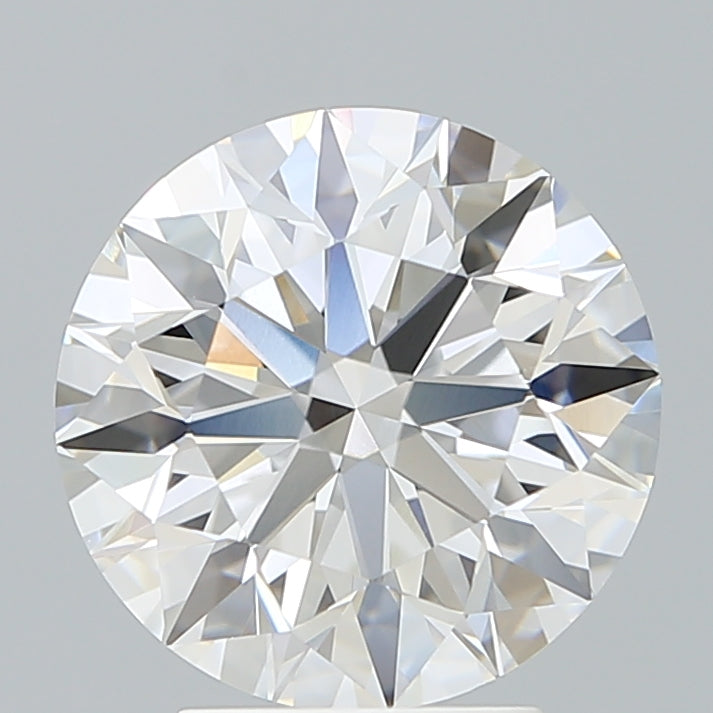 3.82 Carat Round Shaped, Excellent Cut, E Color, VVS2 Clarity, IGI Certified Lab Grown Diamond