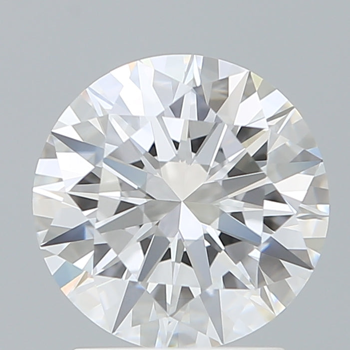 2.07 Carat Round Shaped, Ideal Cut, D Color, VVS2 Clarity, IGI Certified Lab Grown Diamond