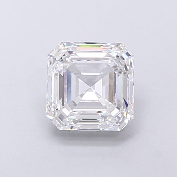 1.47 Carat Asscher Shaped, Very Good Cut, D Color, VVS2 Clarity, IGI Certified Lab Grown Diamond