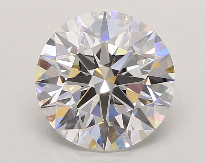3.04 Carat Round Shaped, Ideal Cut, E Color, VVS2 Clarity, IGI Certified Lab Grown Diamond