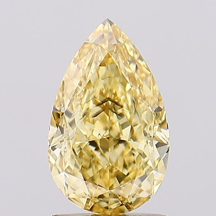 1.52 Carat Pear Shaped, Ideal Cut, SI1 Clarity, IGI Certified Lab Grown Diamond