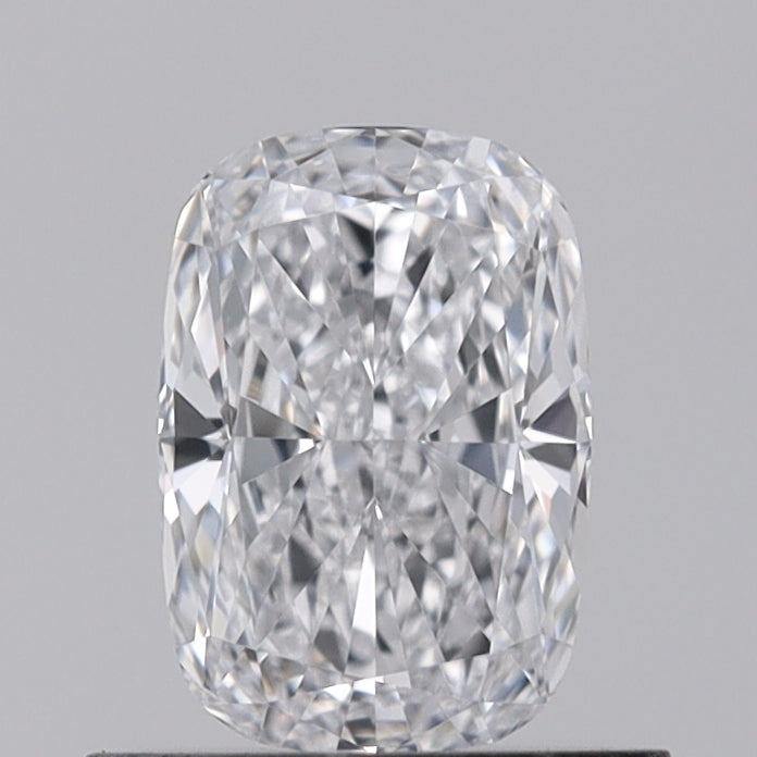 0.70 Carat Elongated Cushion Shaped, Ideal Cut, D Color, VVS1 Clarity, IGI Certified Lab Grown Diamond