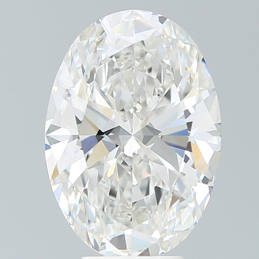 6.18 Carat Oval Shaped, Ideal Cut, F Color, VS1 Clarity, IGI Certified Lab Grown Diamond