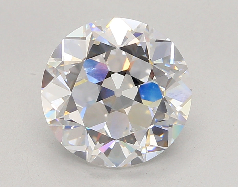 4.00 Carat Round Shaped, Good Cut, D Color, VVS2 Clarity, IGI Certified Lab Grown Diamond