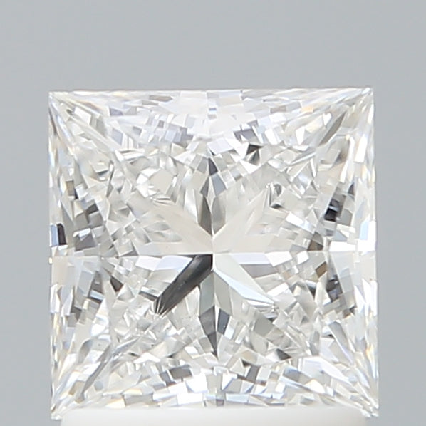 1.59 Carat Princess Shaped, Ideal Cut, E Color, VS1 Clarity, IGI Certified Lab Grown Diamond