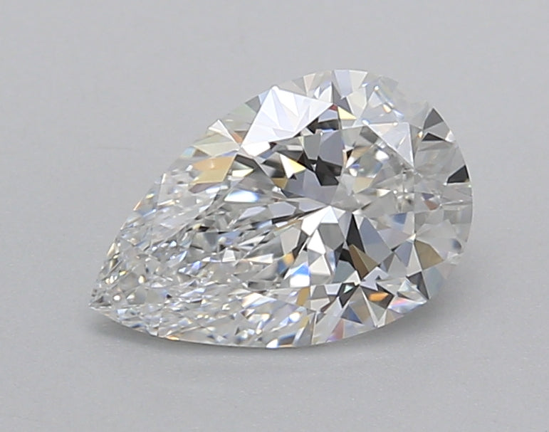 1.02 Carat Pear Shaped, Excellent Cut, D Color, VVS2 Clarity, IGI Certified Lab Grown Diamond