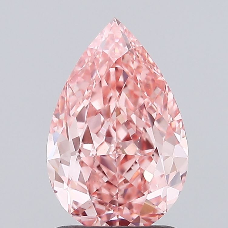 1.63 Carat Pear Shaped, Ideal Cut, VS1 Clarity, IGI Certified Lab Grown Diamond