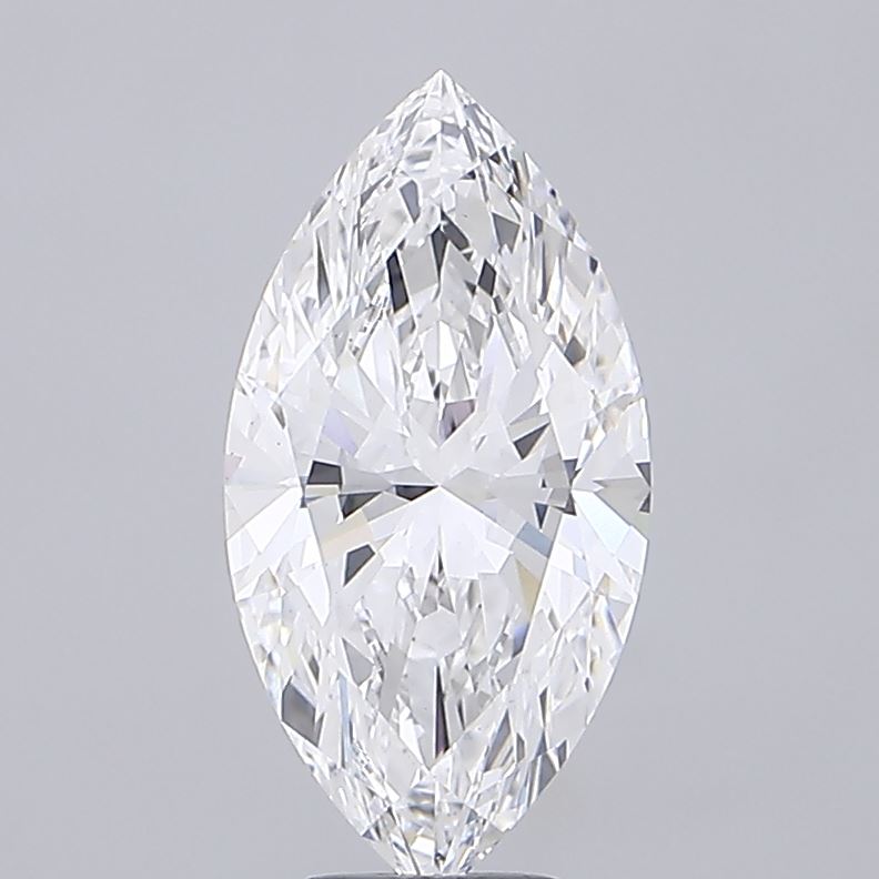 6.00 Carat Marquise Shaped, Ideal Cut, E Color, VS1 Clarity, IGI Certified Lab Grown Diamond