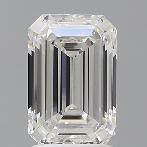 2.08 Carat Emerald Shaped, Ideal Cut, F Color, VVS2 Clarity, IGI Certified Lab Grown Diamond
