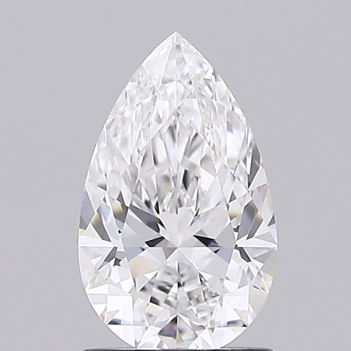 1.07 Carat Pear Shaped, Ideal Cut, E Color, VVS1 Clarity, IGI Certified Lab Grown Diamond