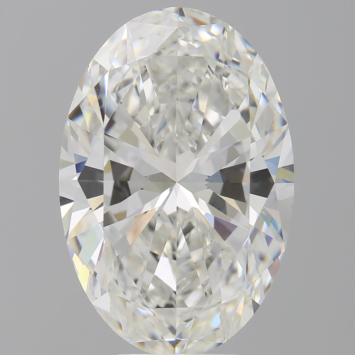 8.05 Carat Oval Shaped, Excellent Cut, F Color, VVS2 Clarity, IGI Certified Lab Grown Diamond