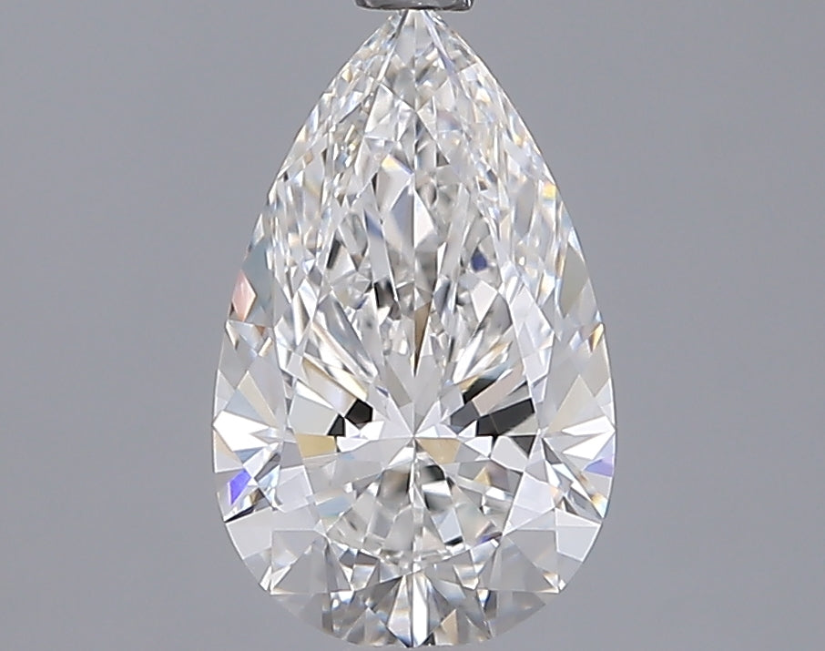 1.54 Carat Pear Shaped, Ideal Cut, E Color, VVS1 Clarity, IGI Certified Lab Grown Diamond