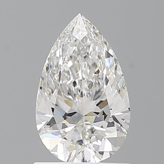 1.10 Carat Pear Shaped, Ideal Cut, E Color, VVS2 Clarity, IGI Certified Lab Grown Diamond