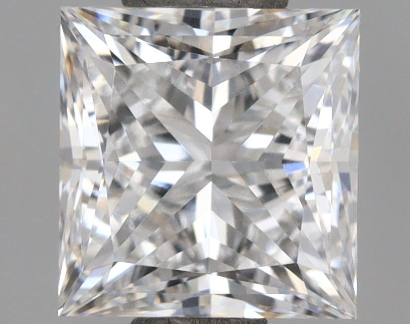 1.15 Carat Princess Shaped, Ideal Cut, E Color, VVS1 Clarity, IGI Certified Lab Grown Diamond