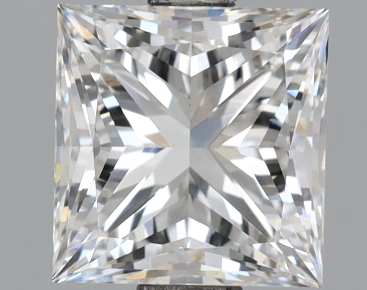 1.01 Carat Princess Shaped, Excellent Cut, D Color, VS1 Clarity, IGI Certified Lab Grown Diamond