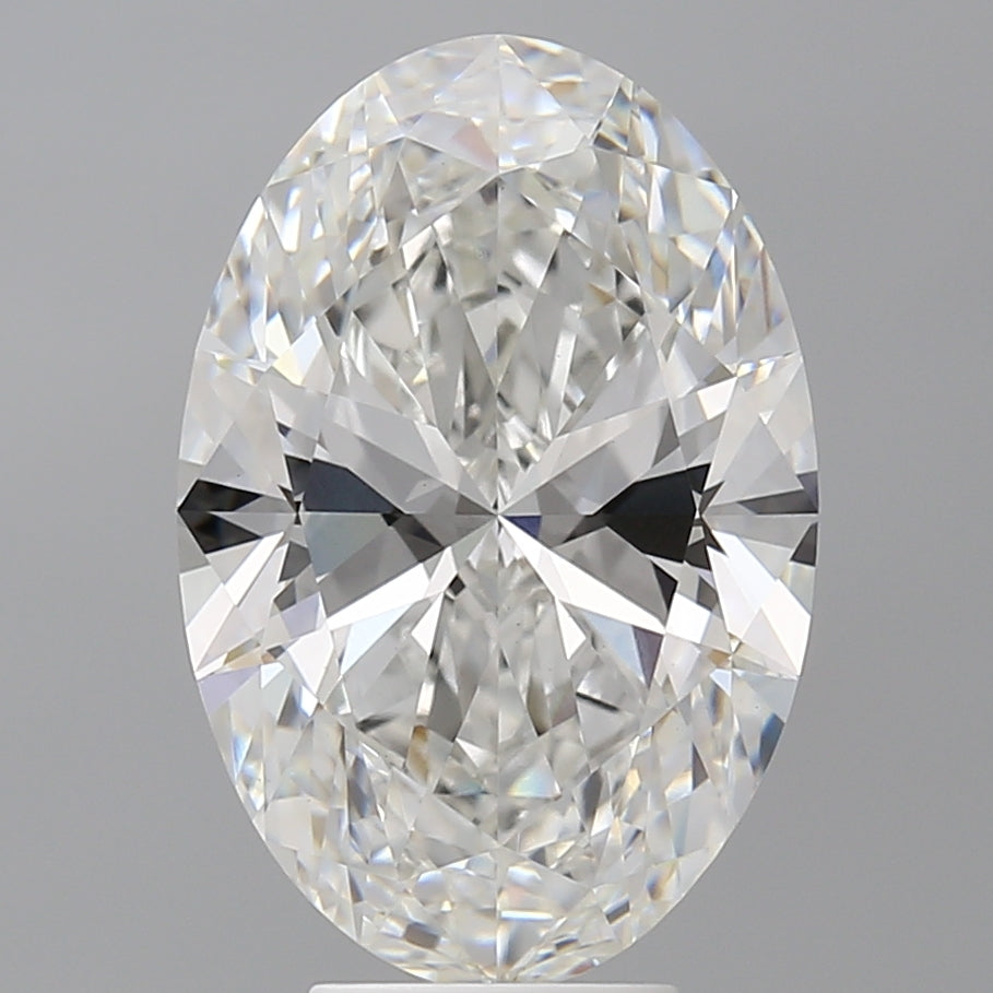 6.06 Carat Oval Shaped, Ideal Cut, E Color, VVS2 Clarity, IGI Certified Lab Grown Diamond
