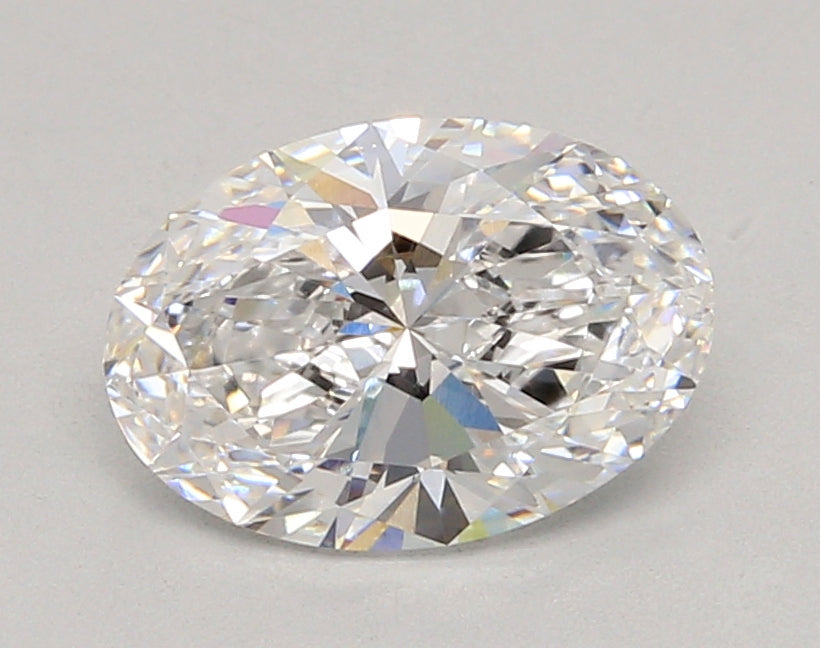 2.06 Carat Oval Shaped, Ideal Cut, D Color, VVS1 Clarity, IGI Certified Lab Grown Diamond