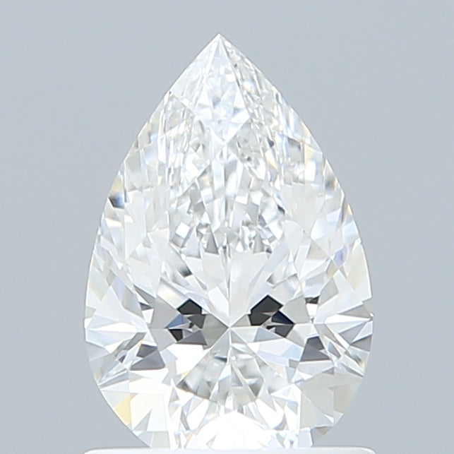 1.07 Carat Pear Shaped, Excellent Cut, D Color, VVS2 Clarity, IGI Certified Lab Grown Diamond