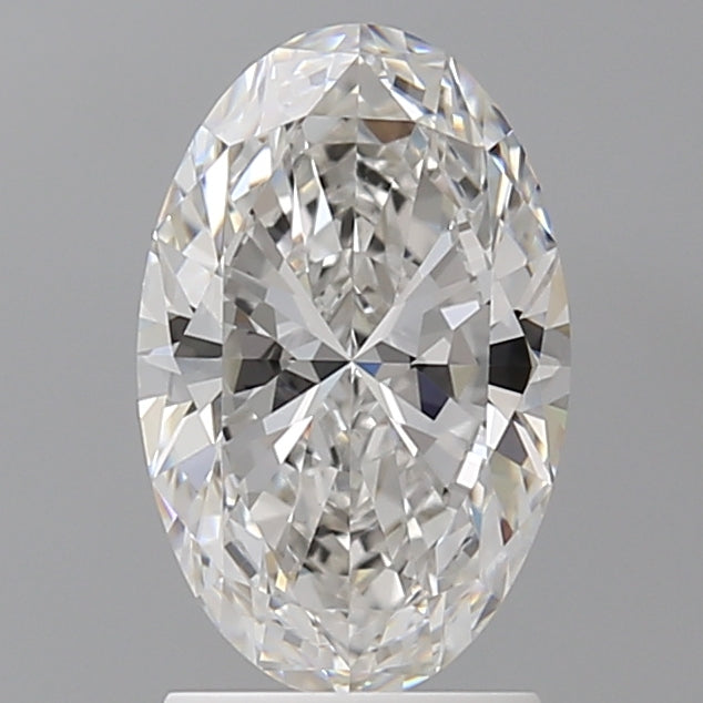 2.00 Carat Oval Shaped, Ideal Cut, F Color, VVS2 Clarity, IGI Certified Lab Grown Diamond