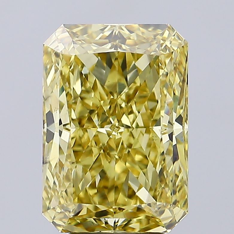 4.66 Carat Radiant Shaped, Excellent Cut, VS2 Clarity, IGI Certified Lab Grown Diamond