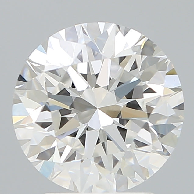 3.10 Carat Round Shaped, Excellent Cut, E Color, VVS2 Clarity, IGI Certified Lab Grown Diamond