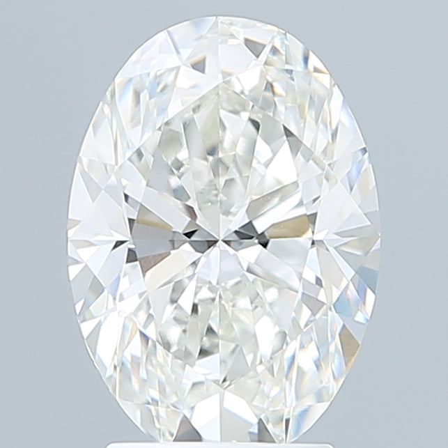 3.06 Carat Oval Shaped, Excellent Cut, G Color, VVS1 Clarity, IGI Certified Lab Grown Diamond