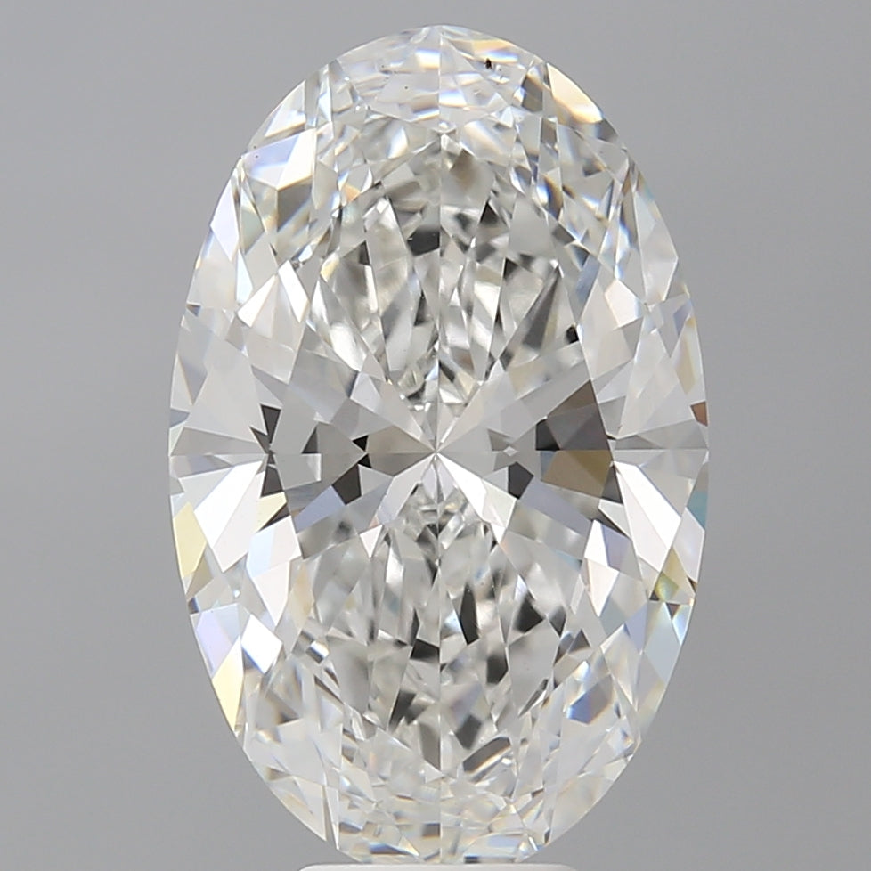 7.55 Carat Oval Shaped, Ideal Cut, E Color, VVS2 Clarity, IGI Certified Lab Grown Diamond