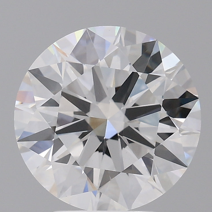 4.09 Carat Round Shaped, Ideal Cut, E Color, VS1 Clarity, IGI Certified Lab Grown Diamond