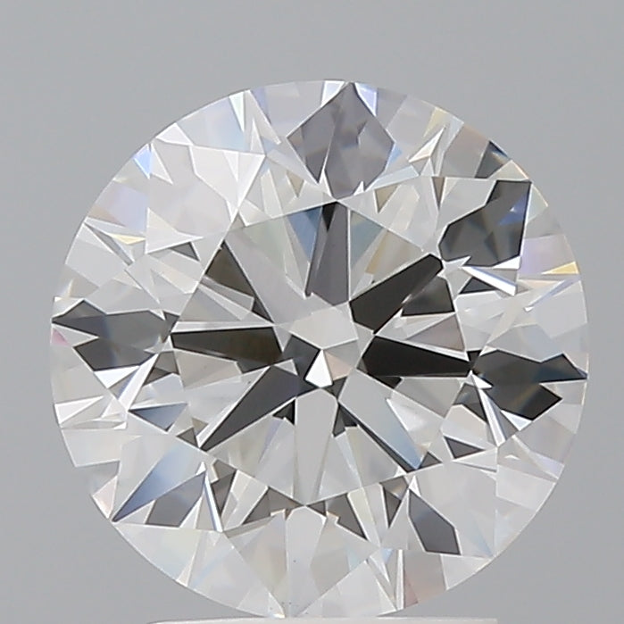 2.95 Carat Round Shaped, Ideal Cut, E Color, VVS2 Clarity, IGI Certified Lab Grown Diamond