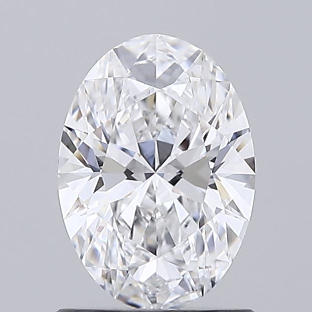 1.08 Carat Oval Shaped, Ideal Cut, D Color, FL Clarity, IGI Certified Lab Grown Diamond