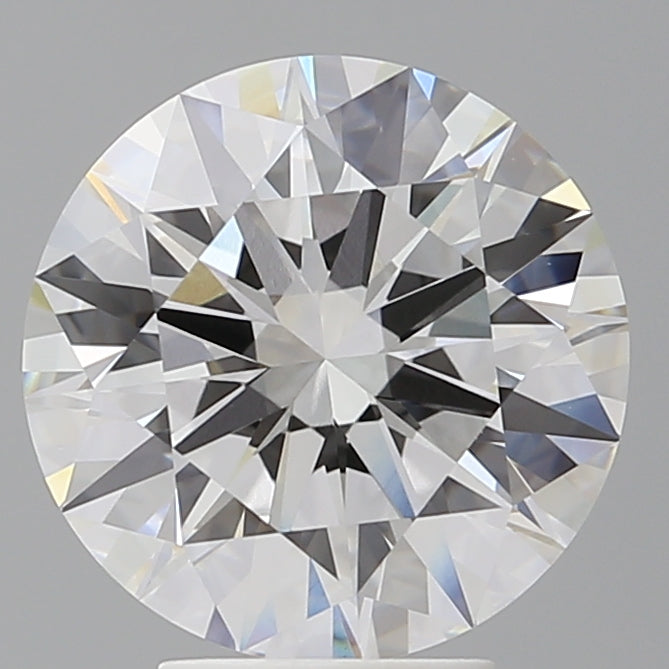 4.56 Carat Round Shaped, Ideal Cut, F Color, VVS2 Clarity, IGI Certified Lab Grown Diamond