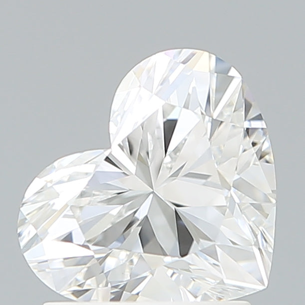 1.50 Carat Heart Shaped, Ideal Cut, E Color, VVS1 Clarity, IGI Certified Lab Grown Diamond