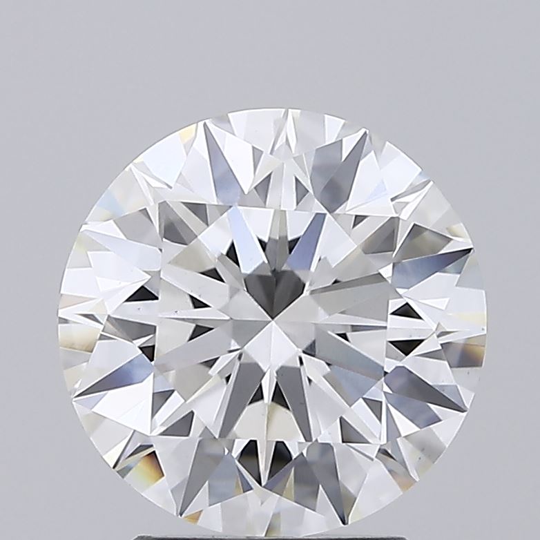 3.01 Carat Round Shaped, Ideal Cut, F Color, VVS2 Clarity, IGI Certified Lab Grown Diamond