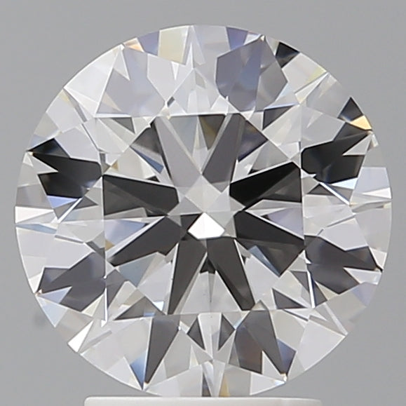 3.06 Carat Round Shaped, Ideal Cut, E Color, VVS2 Clarity, IGI Certified Lab Grown Diamond