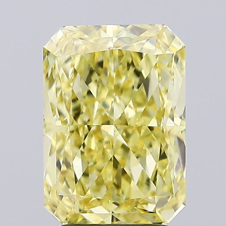 3.05 Carat Radiant Shaped, Excellent Cut, VVS2 Clarity, IGI Certified Lab Grown Diamond