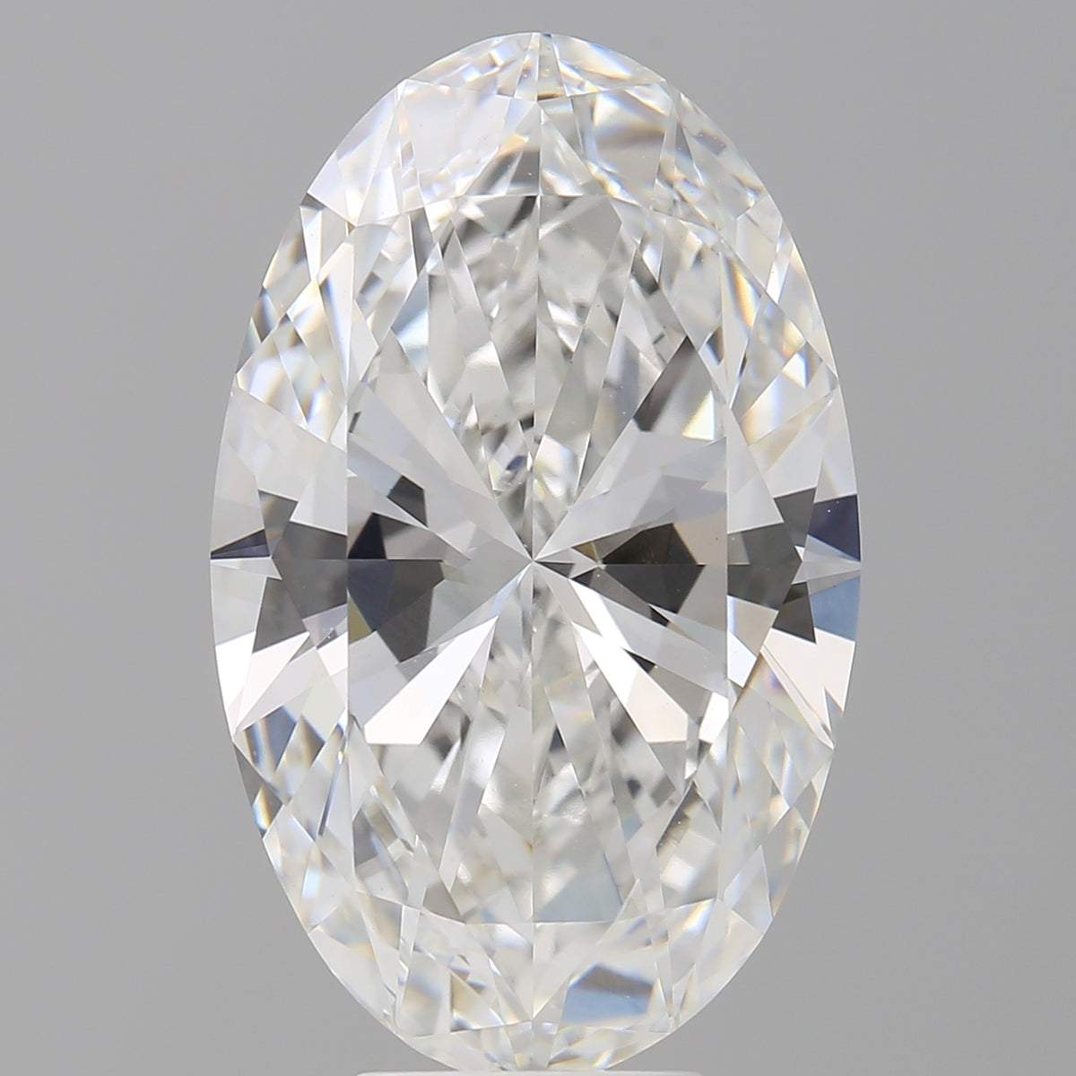 8.01 Carat Oval Shaped, Ideal Cut, E Color, VVS2 Clarity, IGI Certified Lab Grown Diamond