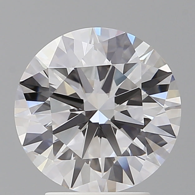 3.09 Carat Round Shaped, Ideal Cut, E Color, VVS2 Clarity, IGI Certified Lab Grown Diamond