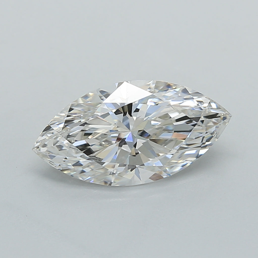 1.78 Carat Marquise Shaped, Ideal Cut, F Color, VVS1 Clarity, IGI Certified Lab Grown Diamond