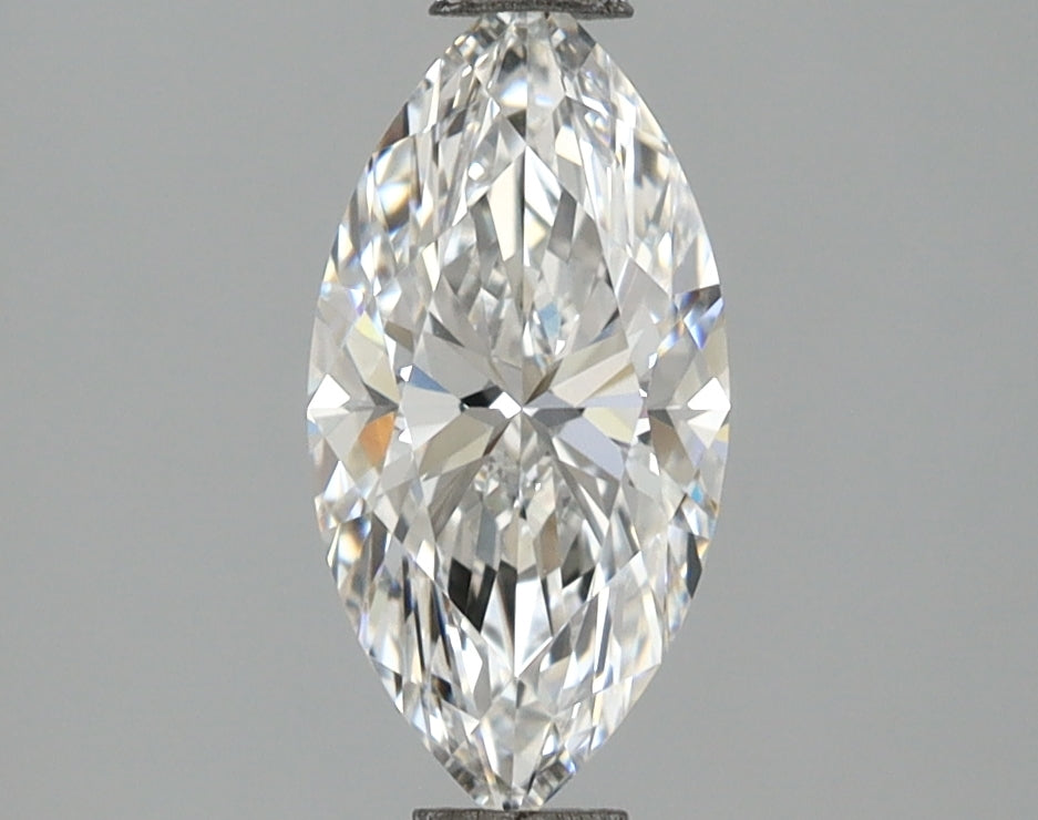1.04 Carat Marquise Shaped, Ideal Cut, D Color, VVS2 Clarity, IGI Certified Lab Grown Diamond