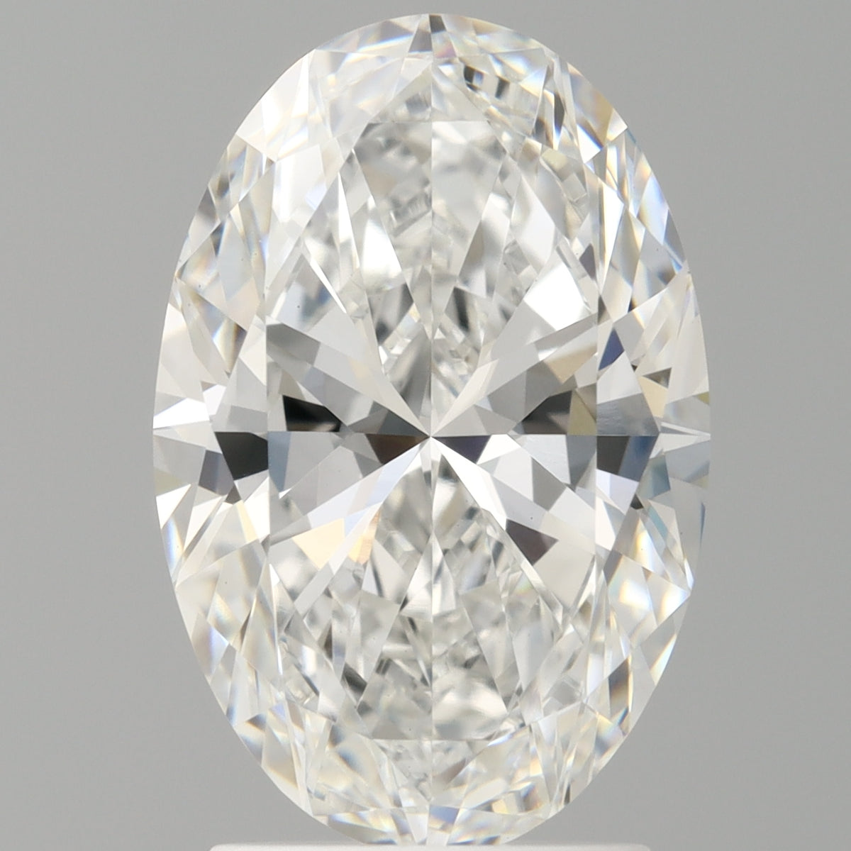 2.54 Carat Oval Shaped, Ideal Cut, E Color, VS1 Clarity, IGI Certified Lab Grown Diamond
