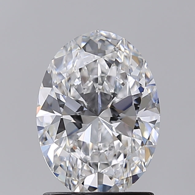 1.51 Carat Oval Shaped, Ideal Cut, D Color, VVS1 Clarity, IGI Certified Lab Grown Diamond