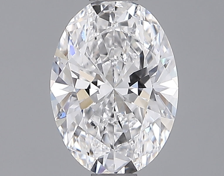 1.32 Carat Oval Shaped, Ideal Cut, D Color, IF Clarity, IGI Certified Lab Grown Diamond