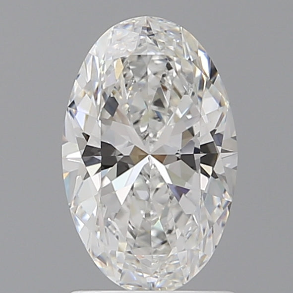 1.55 Carat Oval Shaped, Ideal Cut, D Color, VVS2 Clarity, IGI Certified Lab Grown Diamond