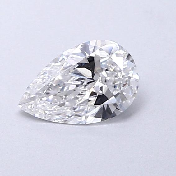 0.36 Carat Pear Shaped, Very Good Cut, D Color, VVS2 Clarity, IGI Certified Lab Grown Diamond
