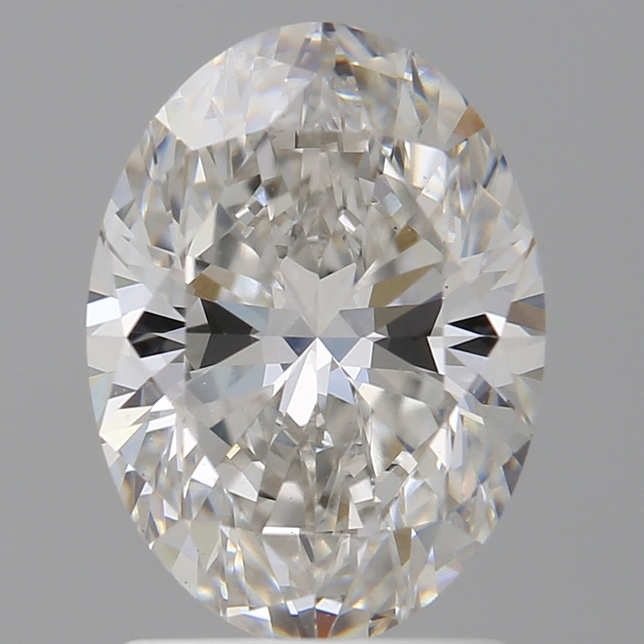 2.03 Carat Oval Shaped, Excellent Cut, F Color, VS1 Clarity, IGI Certified Lab Grown Diamond