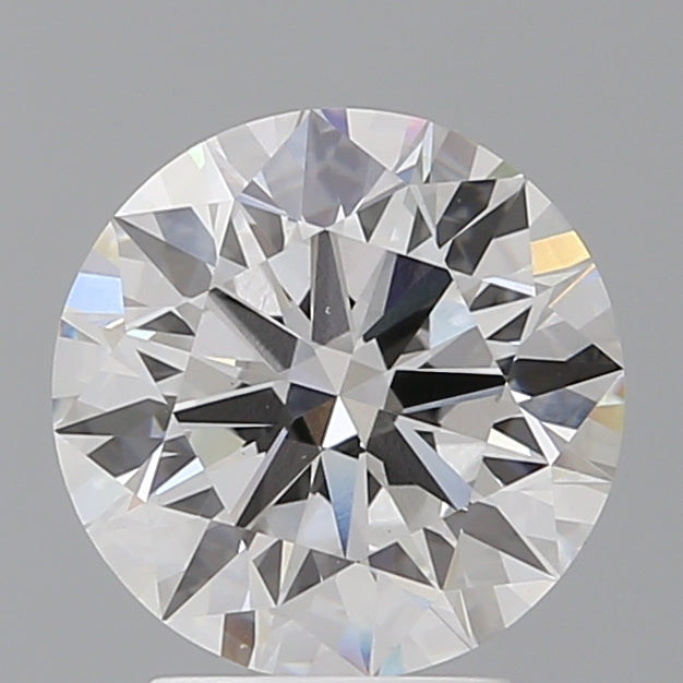 3.09 Carat Round Shaped, Ideal Cut, F Color, VVS2 Clarity, IGI Certified Lab Grown Diamond