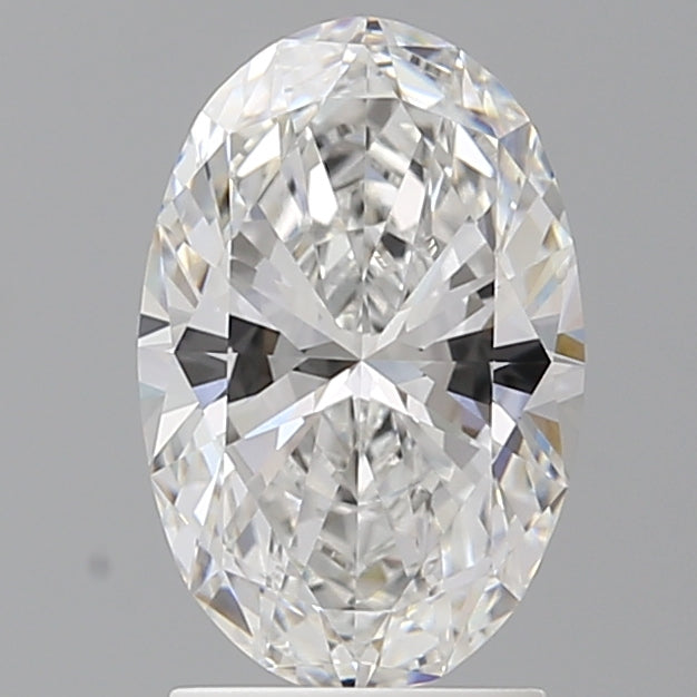 2.09 Carat Oval Shaped, Ideal Cut, E Color, VVS1 Clarity, IGI Certified Lab Grown Diamond