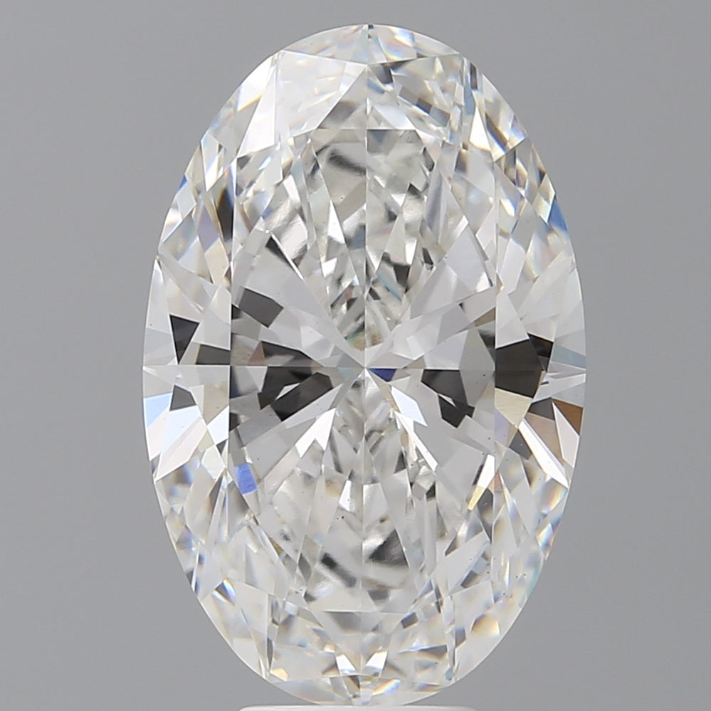 8.05 Carat Oval Shaped, Ideal Cut, E Color, VS1 Clarity, IGI Certified Lab Grown Diamond