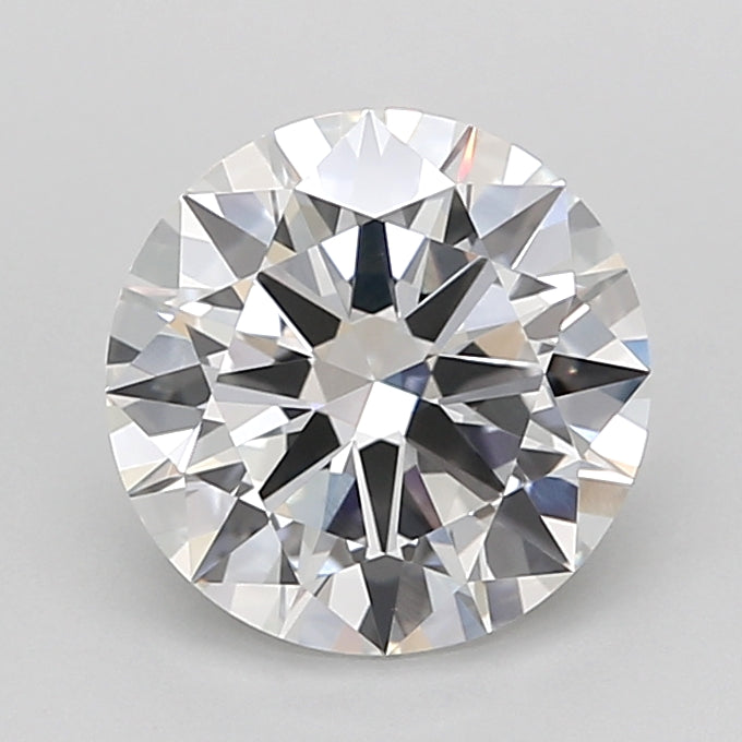 2.01 Carat Round Shaped, Excellent Cut, F Color, VVS2 Clarity, IGI Certified Lab Grown Diamond
